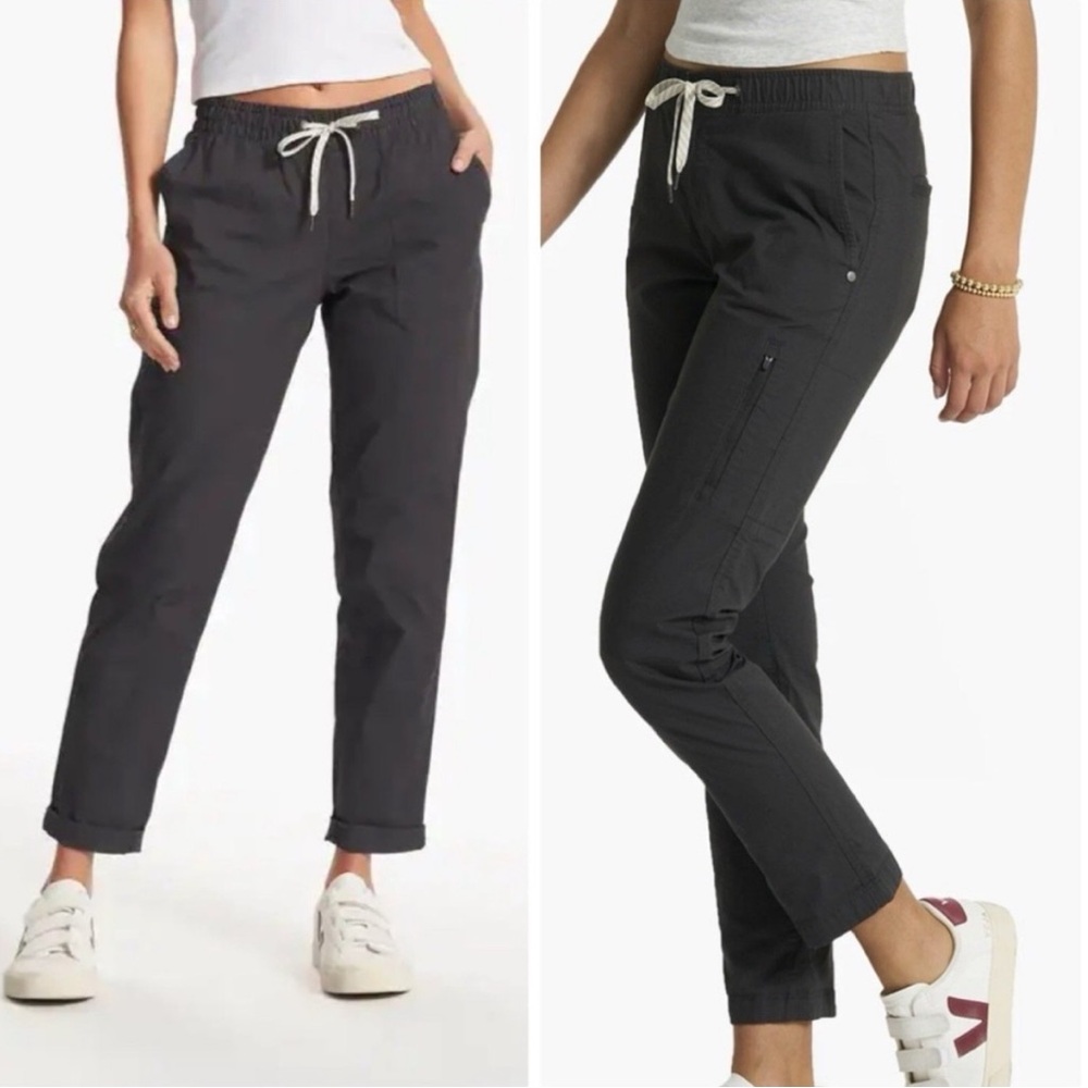 Vuori Black Drawstring Jogger Pants